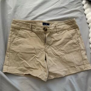American Eagle Outfitters Tan Cargo Shorts Classic Design